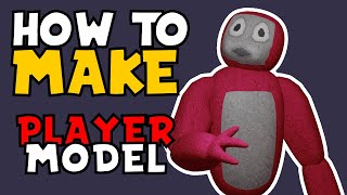 how to MAKE a PLAYER MODEL Gtag | Gorilla Tag