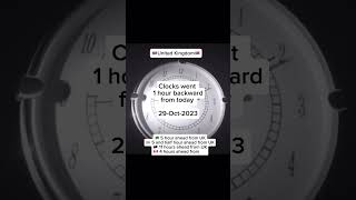 Famous Time has Changed in United Kingdom🇬🇧 #shorts #trending #timezone #london #foryou Profile