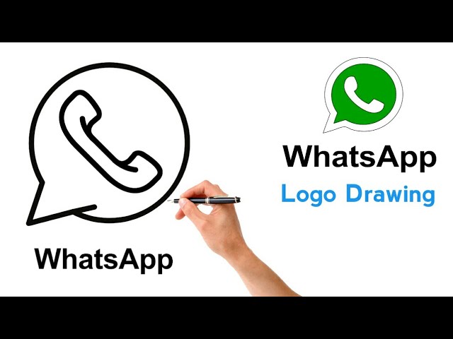 Whatsapp Doodle Logo  Marker art Doodle art designs Doddle art