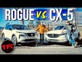 $38K Crossover Challenge: Is The 2021 Nissan Rogue Or The Mazda CX-5 A Better Buy?