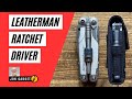 Leatherman Multitool Ratchet Driver in action