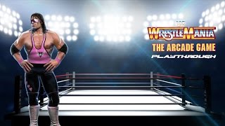 WWF WrestleMania: The Arcade Game - Bret Hart Playthrough