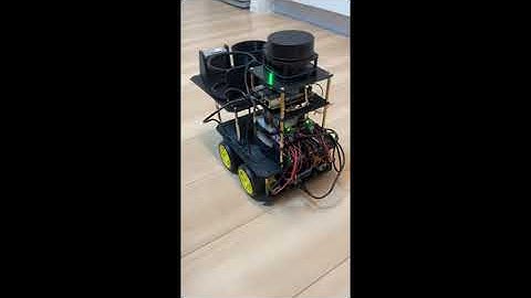 ROSとRaspberry Pi4による自律移動ロボットの試作機