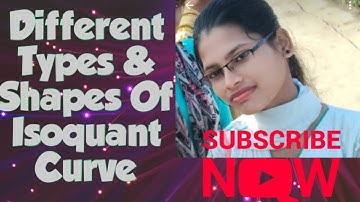 Types of isoquant curve