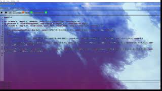 Limut live coding 'Cloudy'
