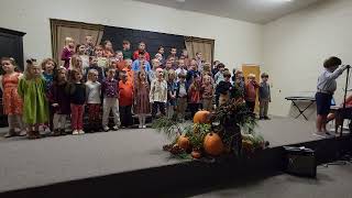 RWA's K5-3rd Grade Thanksgiving Program
