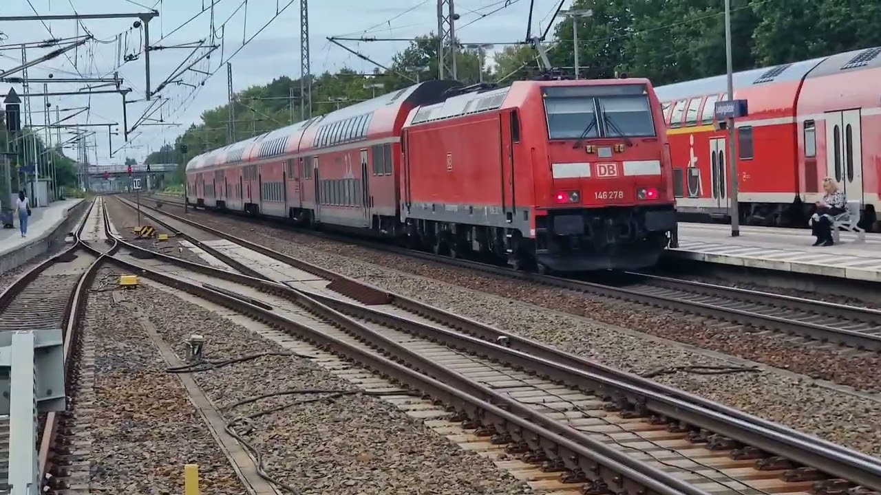 Züge am Bahnhof Ludwigsfelde #1