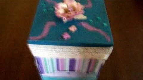 Butterfly Exploding Envelope Box