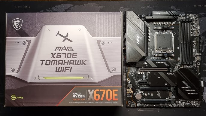 MSI MAG X670E TOMAHAWK WIFI carte mère AMD X670 Emplacement AM5 ATX