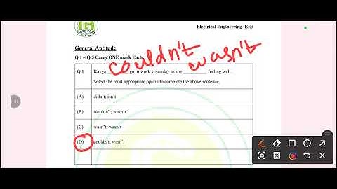 GATE 2024 | CS | EE | CE | ME| EC| Technical English | #gate2026preparation #gate2024 #gatesolutions