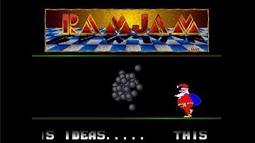 Commodore Amiga demo: Ram Jam - The Christmas Demo (1991)