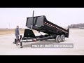 Sure-Trac Pro Serie Telescopic Dump Trailer