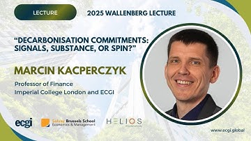 The 2025 Wallenberg Lecture