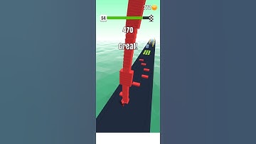 Stack Colors - Gameplay - level 54 (Android, ios)#shorts