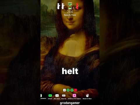 Jag blev Mona Lisa i Meccha Chameleon!