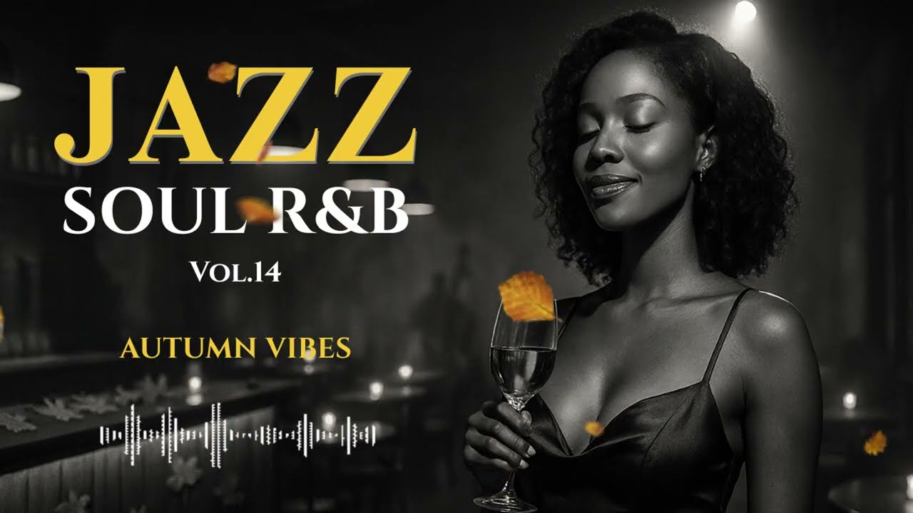 Autumn Jazz Lounge | Smooth Saxophone & Soul R&B Instrumental — All Day Chill (2 Hours)