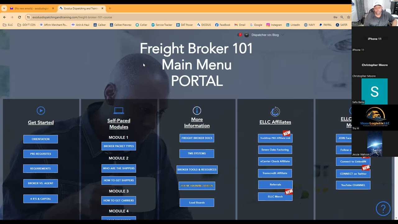 1.26.2024 - Freight Broker 101 - Library of Logistics with Mr. Walker