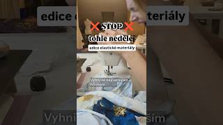 Vyhni Se Nejčastějším Hříchům Při Šití Elastických Materiálů Tohle Nedělej