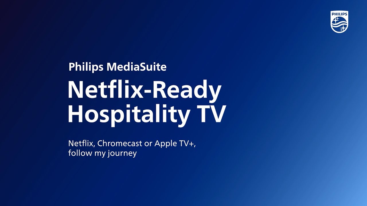Philips MediaSuite - Netflix, Chromecast Apple TV+, follow journey -