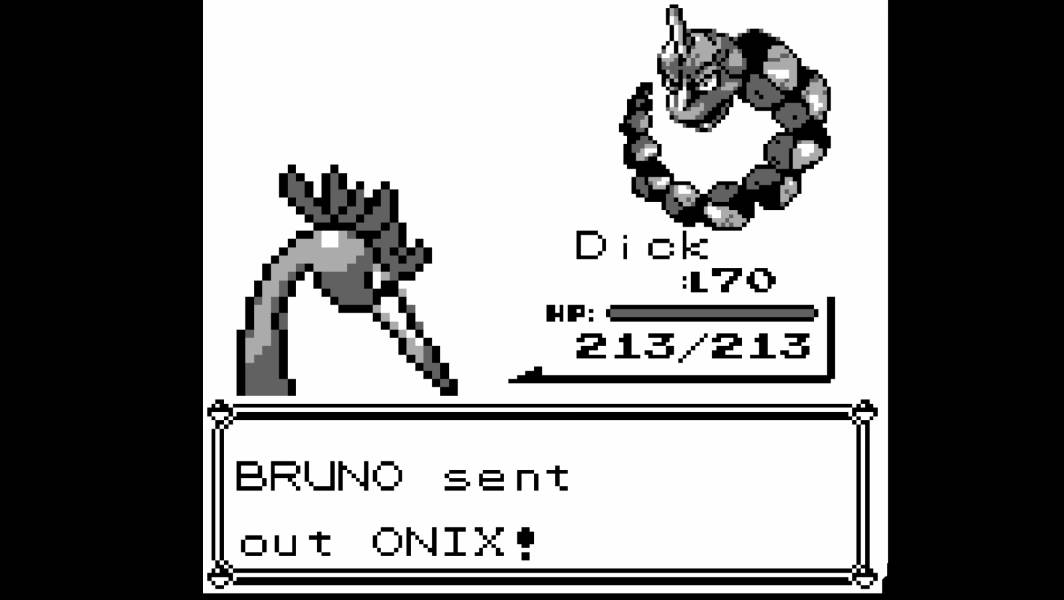 Pokemon Blue Elite 4 Bruno YouTube