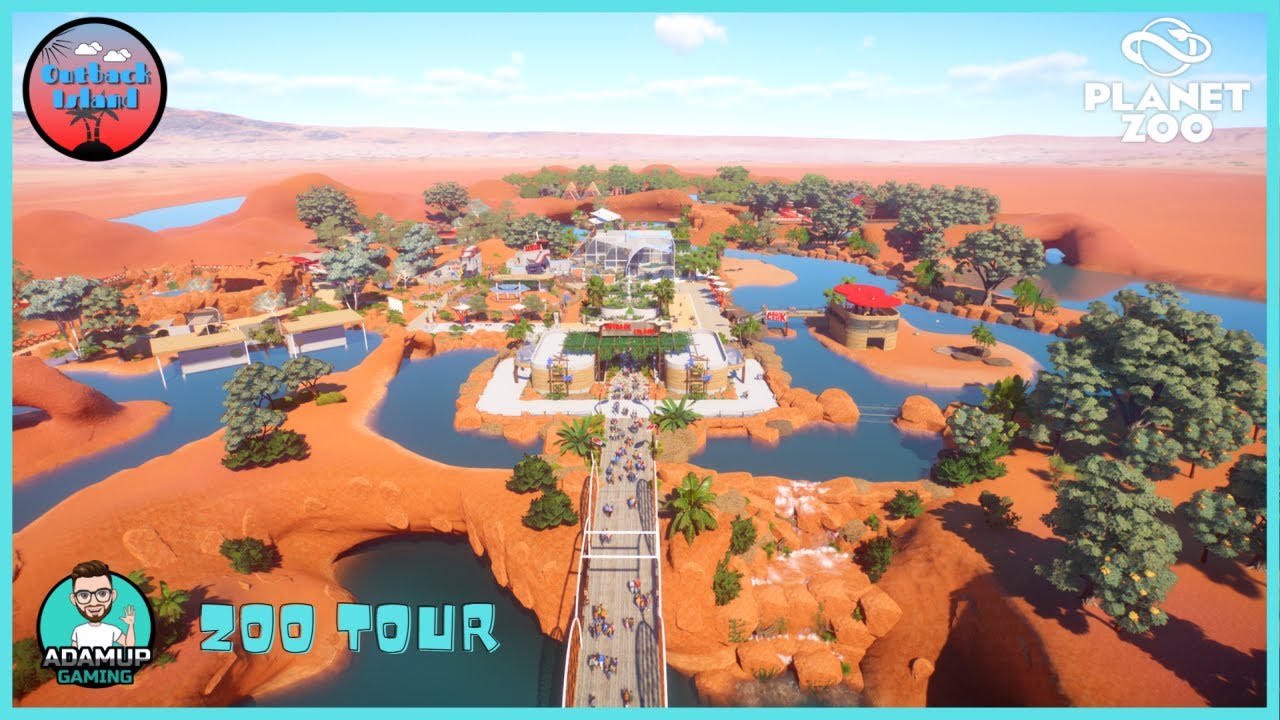 Outback Island Zoo Tour - Planet Zoo