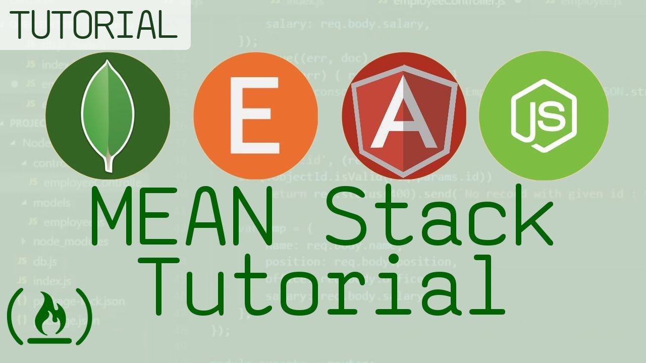mean stack สอน  New Update  MEAN Stack CRUD Operations - Beginners Tutorial
