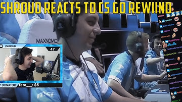 Shroud Reacts to CS:GO Rewind 2017 by Vital CSGO