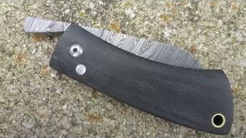 Friction Folder - Damascus Steel