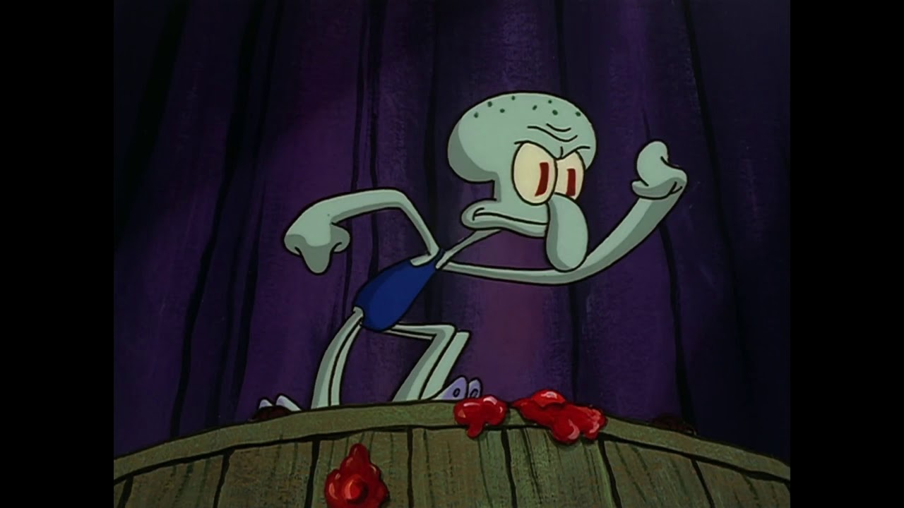 People Chanting No Talent to Squidward for 10 Hours YouTube