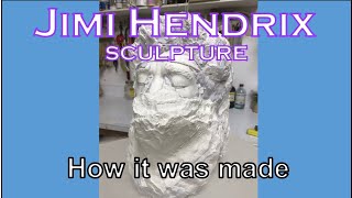 Jimi Hendrix sculpture  How it was made