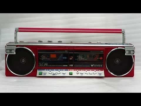 TOSHIBA RT-SW7 SUGAR BOOMBOX FOR SALE - YouTube