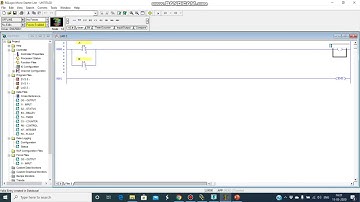 OR GATE OPERATION USING ALLEN BRADLEY PLC BY DILIP R