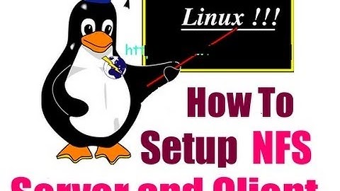 install NFS sevice in Fedora