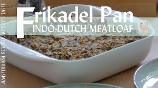 INDISCHE FRIKADEL PAN || PERKEDEL || INDO-DUTCH MEATLOAF screenshot 3