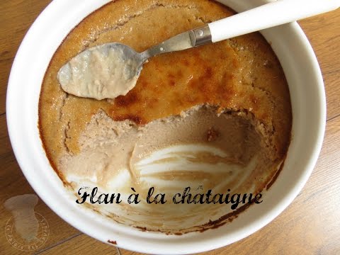 recette-du-flan-à-la-châtaigne