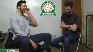Will Fleury talks to Liam head of his bout on BAMMA 28