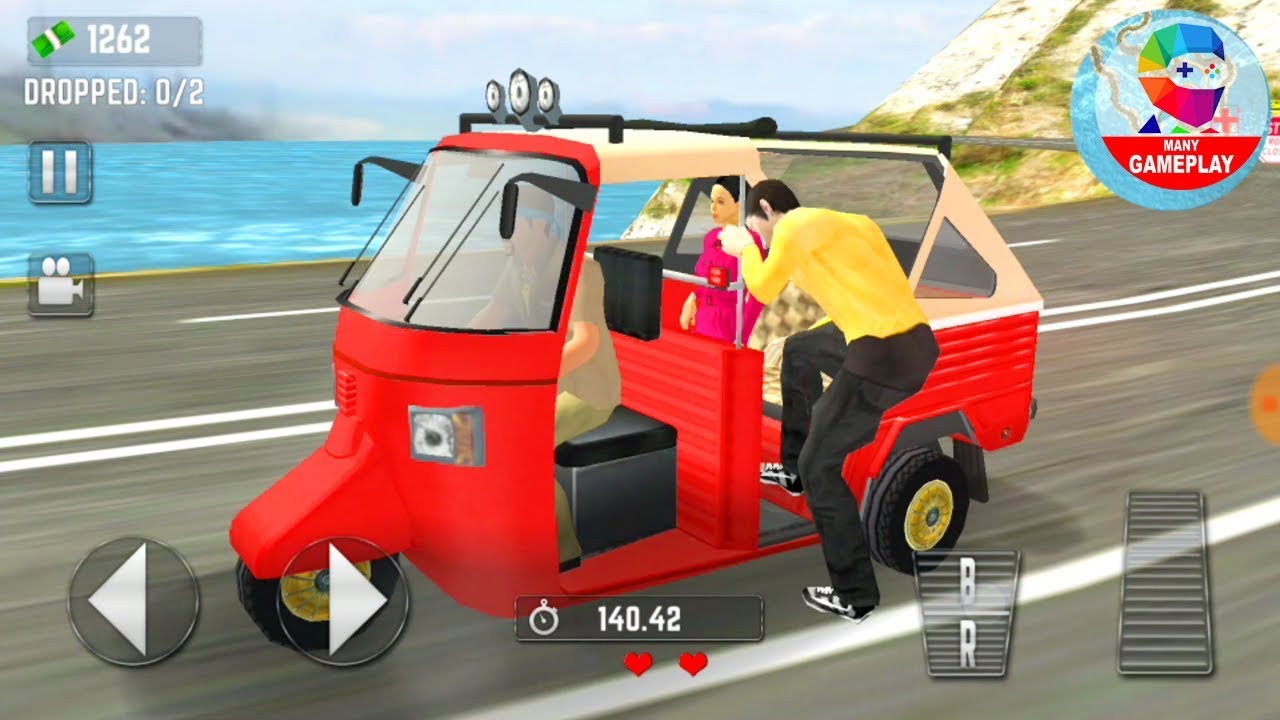 Offroad Tuk Tuk Hill Adventure ( By T 999 Games ) Android Gameplay HD