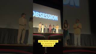 Curry Barker introduces our screening of OBSESSION. #shorts #obsession