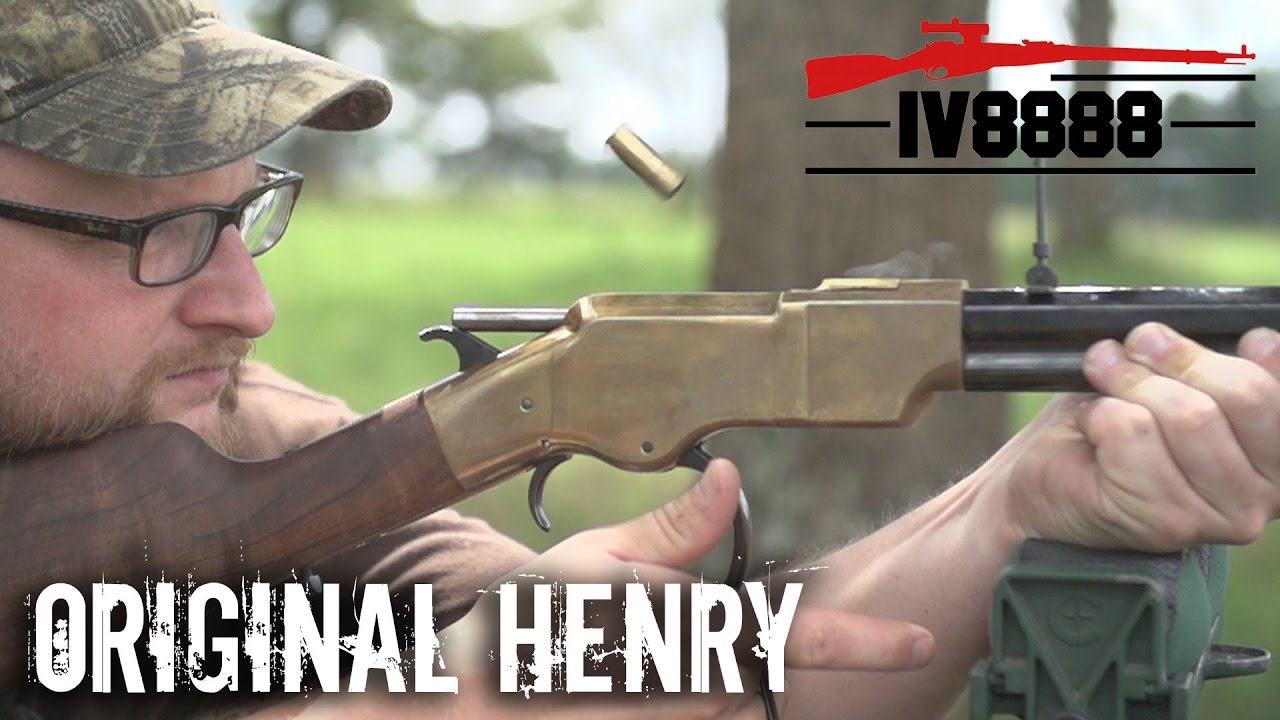 Original Henry .44-40 WCF - YouTube