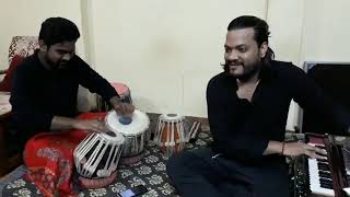 Video thumbnail of "Agar mujhse Mohabbat hai by Kumar satyamm and tabla by aqid khan"