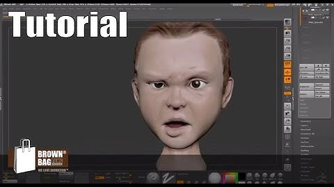 Sketching in ZBrush - Timelapse Video
