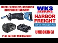 Harbor Freight Hercules Reciprocating Saw Unboxing. Cordless, brushless recip saw at Harbor Freight.