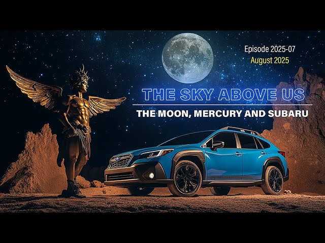 TSAU 2025 07 - The Moon, Mercury and Subaru