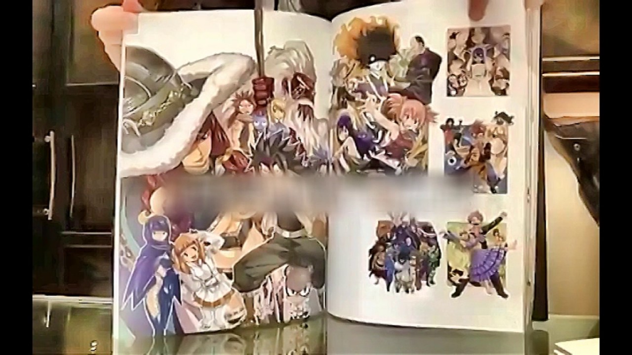 JAPAN Hiro Mashima Art book Fantasia /"Fairy Tail Illustrations/"