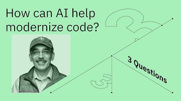How can AI help modernize code?