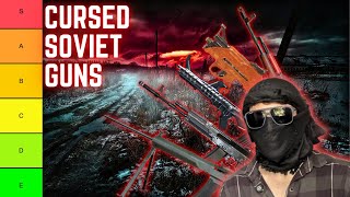 Most CURSED Soviet Guns!! (Tier List).