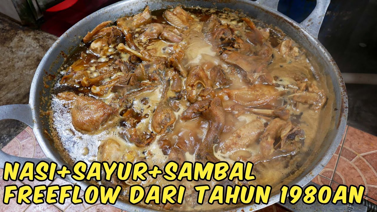 AYAM GORENG MBAH TUN WIRUN INI SEHARI DIKIRIM AYAM KAMPUNG NYA DUA KALI | KULINER PURWOREJO