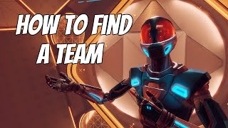 Tips to Find a Competitive Team | Echo Arena
