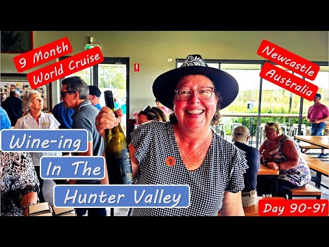 Hunter Valley Wine Tour Newcastle Australia 2024 #ultimateworldcruise  #royalcaribbean Video Thumbnail