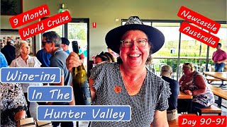 Hunter Valley Wine Tour Newcastle Australia 2024 #ultimateworldcruise #royalcaribbean